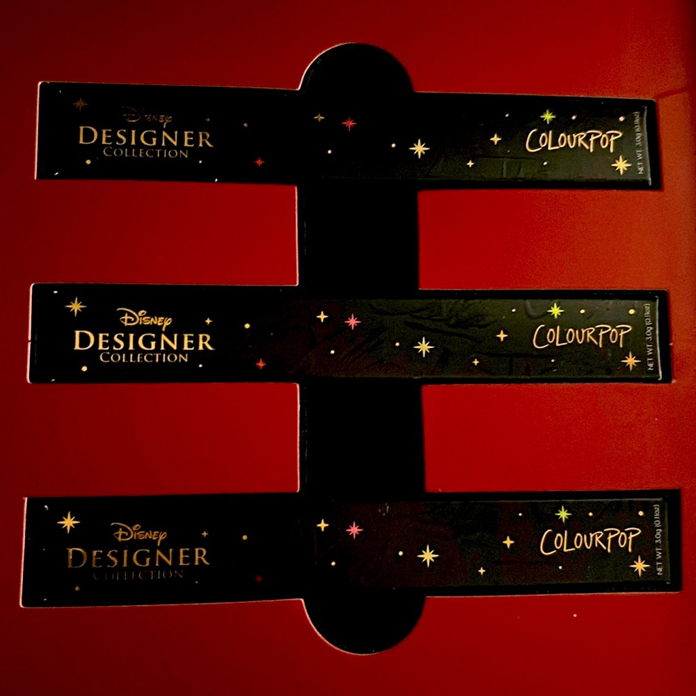 Colourpop Disney designer collection lipgloss
